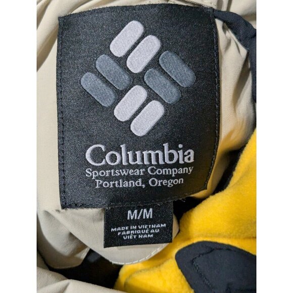 Columbia Ballistic Ridge Long Jacket Womens Medium Coat 3 in 1 Beige Hooded - Picture 3 of 16